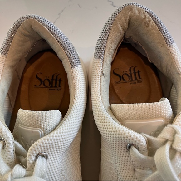 Sofft Waylyn White Lace Up Low Top Casual Shoes Sneakers Women's Sz 8.5 M - Picture 9 of 11